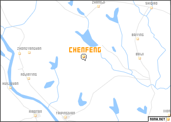 map of Chenfeng