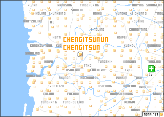map of Cheng-i-ts\