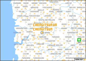 map of Cheng-i-ts\