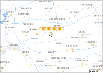 map of Chengxiqiao