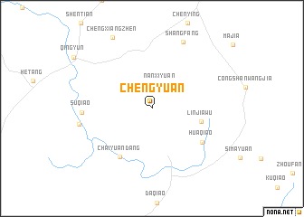 map of Chengyuan