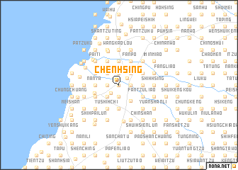 map of Chen-hsing