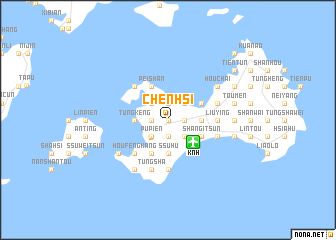 map of Chen-hsi
