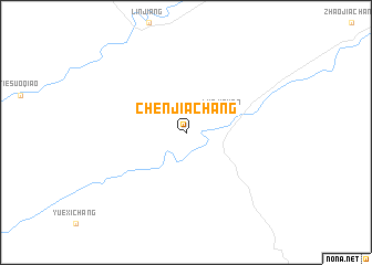 map of Chenjiachang