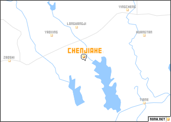 map of Chenjiahe