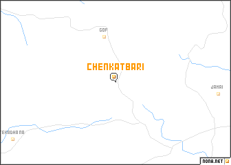 map of Chenkatbāri