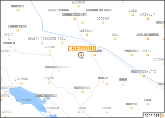 map of Chenmiao