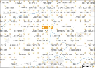 map of Chenu