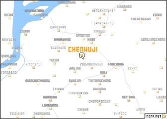 map of Chenwuji