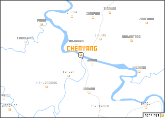 map of Chenyang