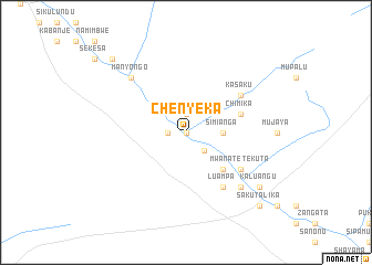 map of Chenyeka