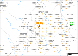 map of Cheo López