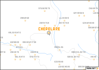 map of Chepelare