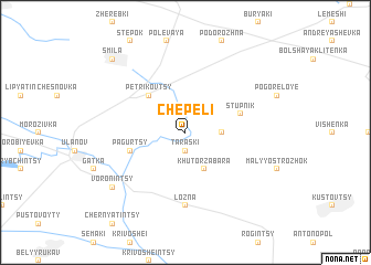 map of Chepeli