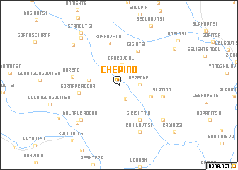 map of Chepino