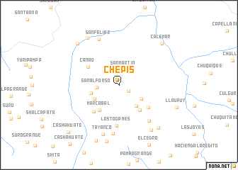map of Chepis