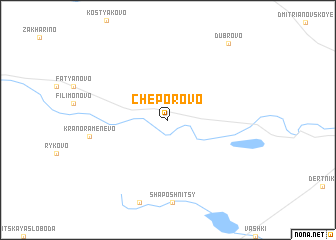 map of Cheporovo
