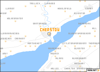 map of Chepstow