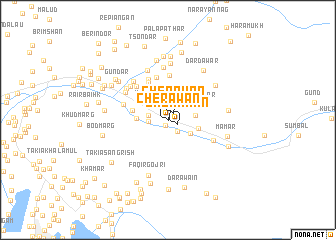 map of Cherawan