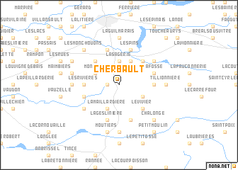 map of Cherbault