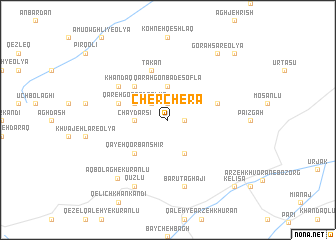map of Cher Cherā