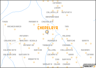 map of Cherelaya