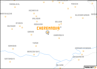 map of Cheremnova