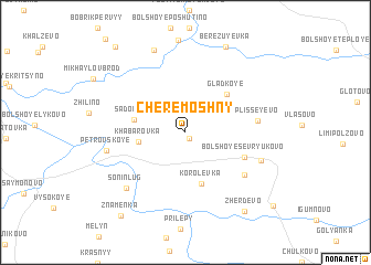 map of Cheremoshny