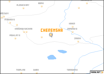 map of Cheremsha