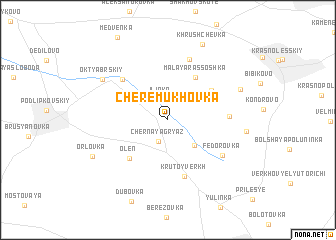 map of Cherëmukhovka