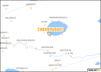 map of Cherëmushki