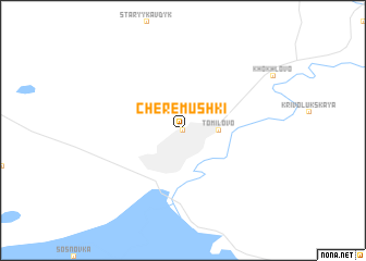 map of Cherëmushki