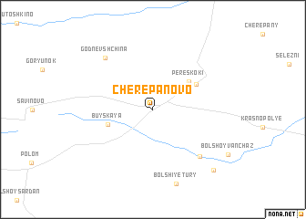 map of Cherepanovo