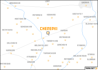map of Cherepki