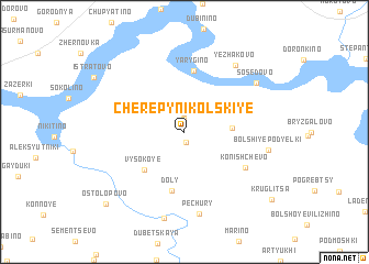 map of Cherepy-Nikol\