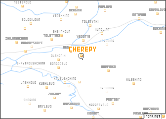 map of Cherepy