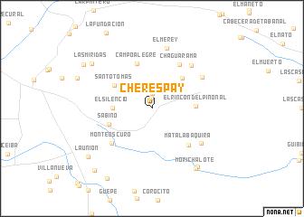 map of Cherespay