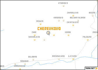 map of Cherevkovo