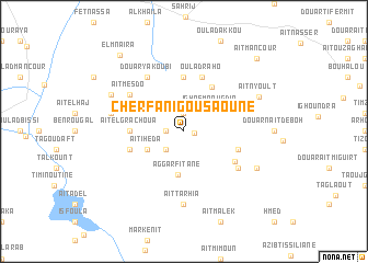 map of Cherfa nʼIgousaoune