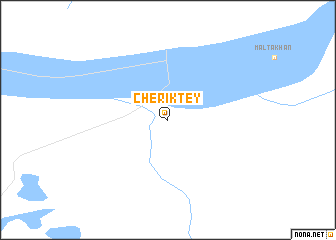 map of Cheriktey