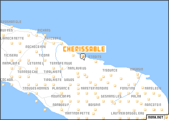 map of Cherissable