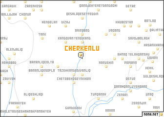 map of Cherkenlū