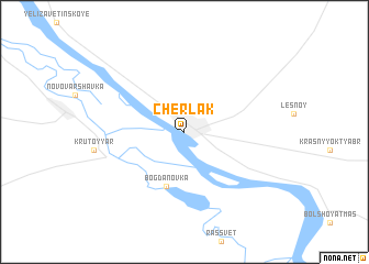 map of Cherlak