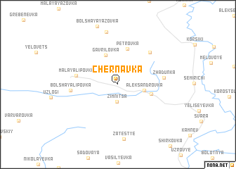 map of Chernavka