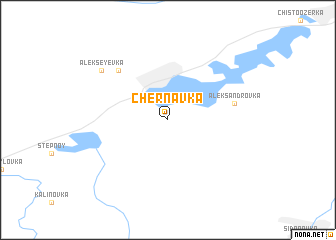 map of Chernavka