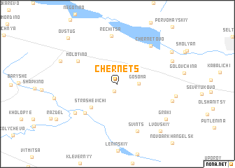 map of Chernets