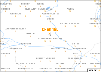 map of Chernev