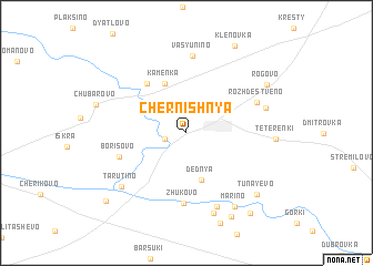 map of Chernishnya