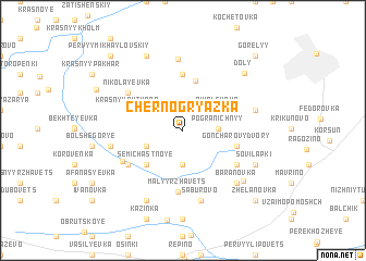 map of Chernogryazka