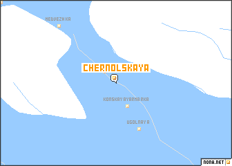 map of Chernol\